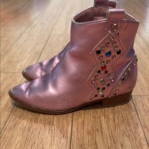 Pink Yosi Samra Ankle Boots